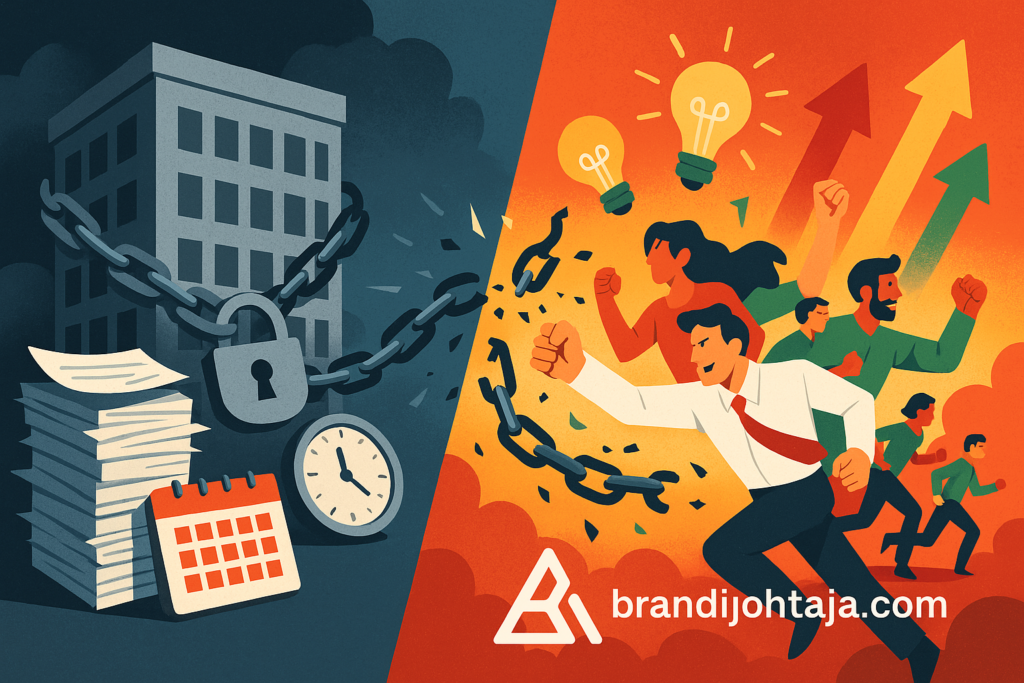 Vähemmän jargonia ja enemmän tuloksia